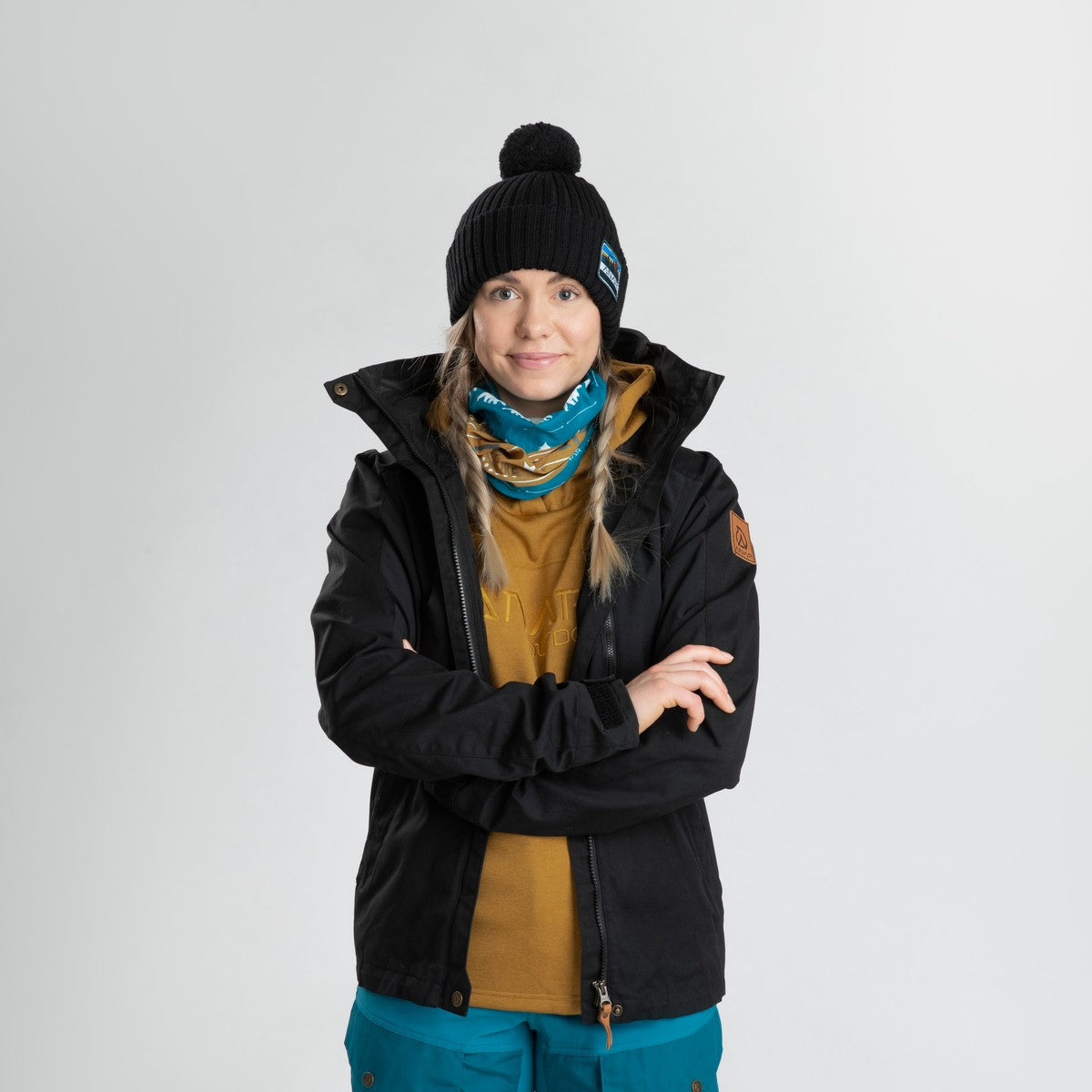 Anar Galda Damen Jacke schwarz