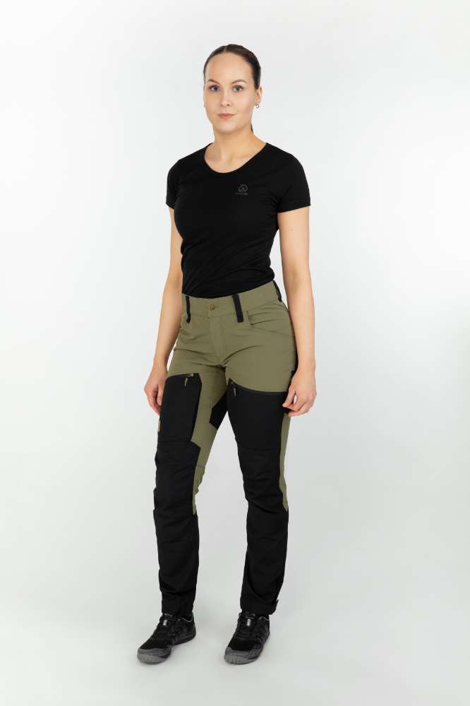 Anar Damen Outdoor-Hose Gahta City oliv