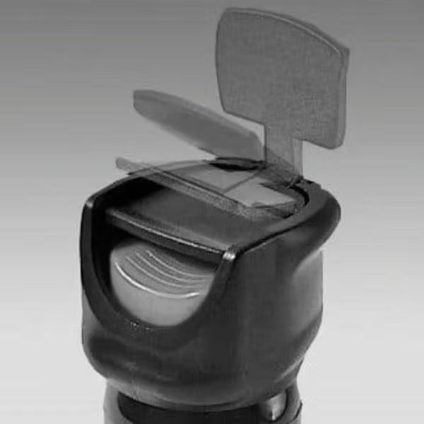 Pepper-Box klein, 40 ml mit Strahl, Flip-Top Kappe