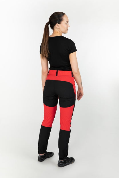 Anar Damen Outdoor-Hose Gahta City rot