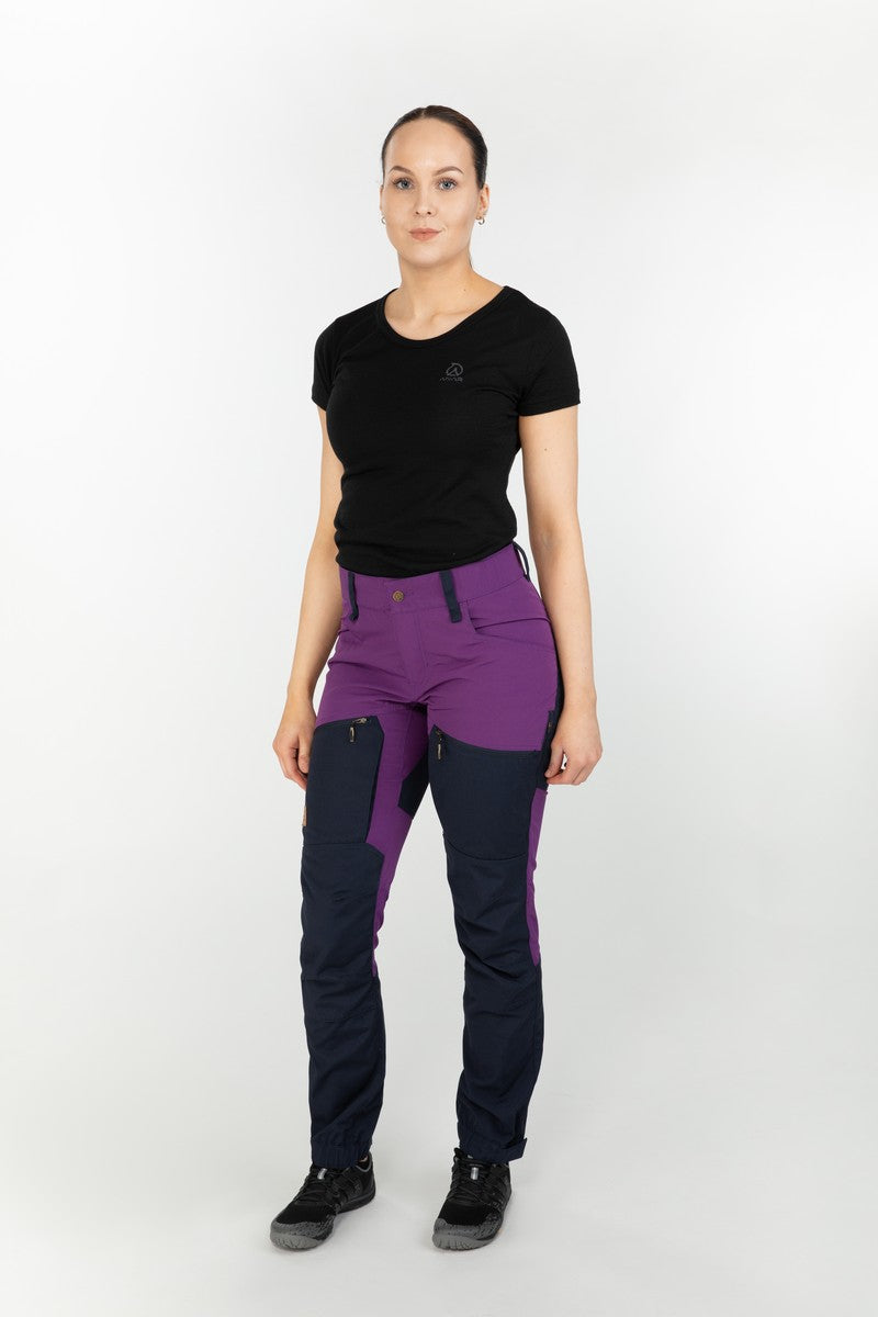 Anar Damen Outdoor-Hose Gahta City violett