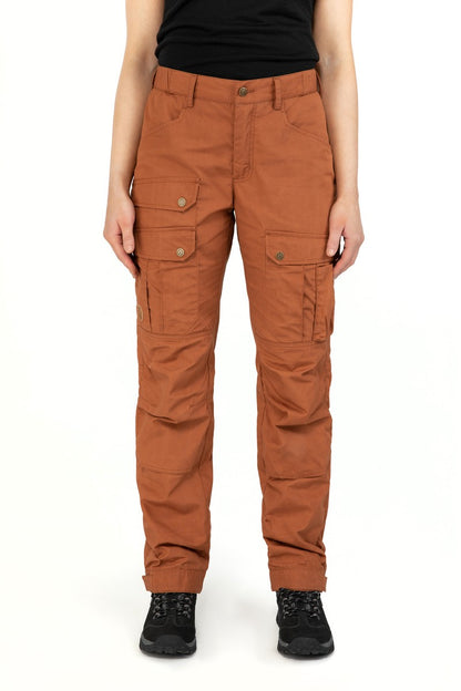 Anar Damen Outdoor-Hose Eco Light orange-braun