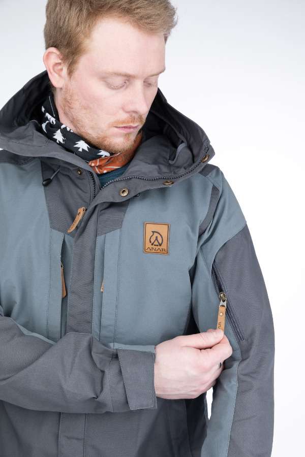 ANAR Herrenjacke MUORRA grau