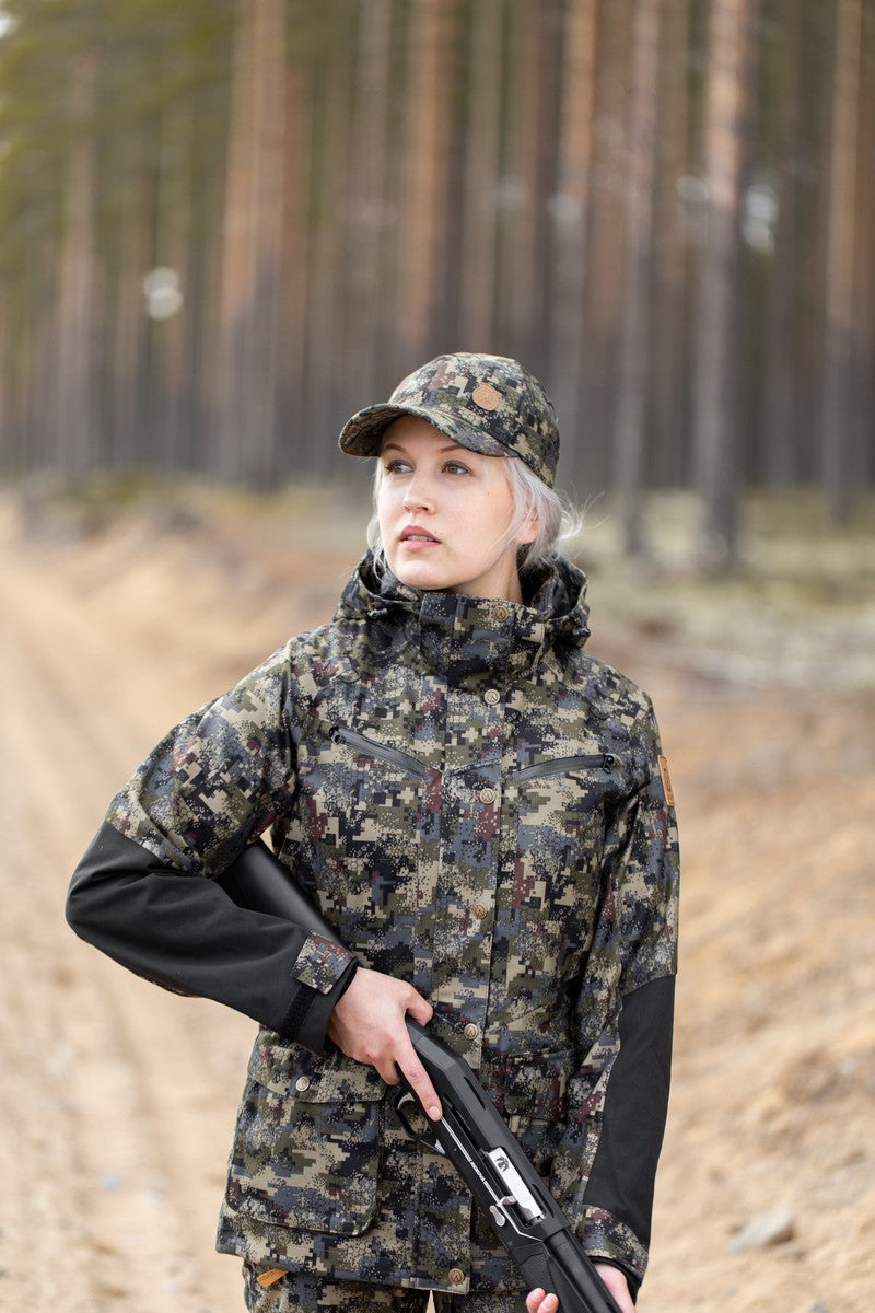 ANAR Damen Jagdjacke HIRVAS grün camo