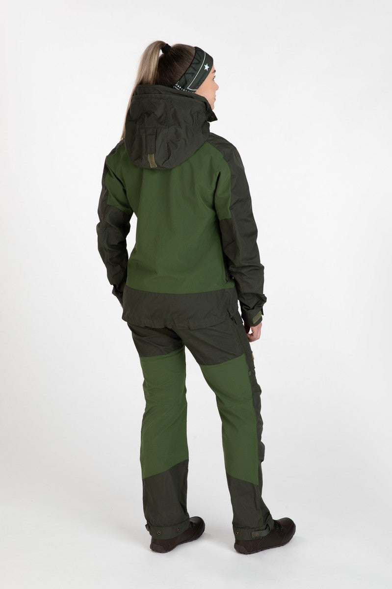 Anar Galda Damen Jacke  duotone grün