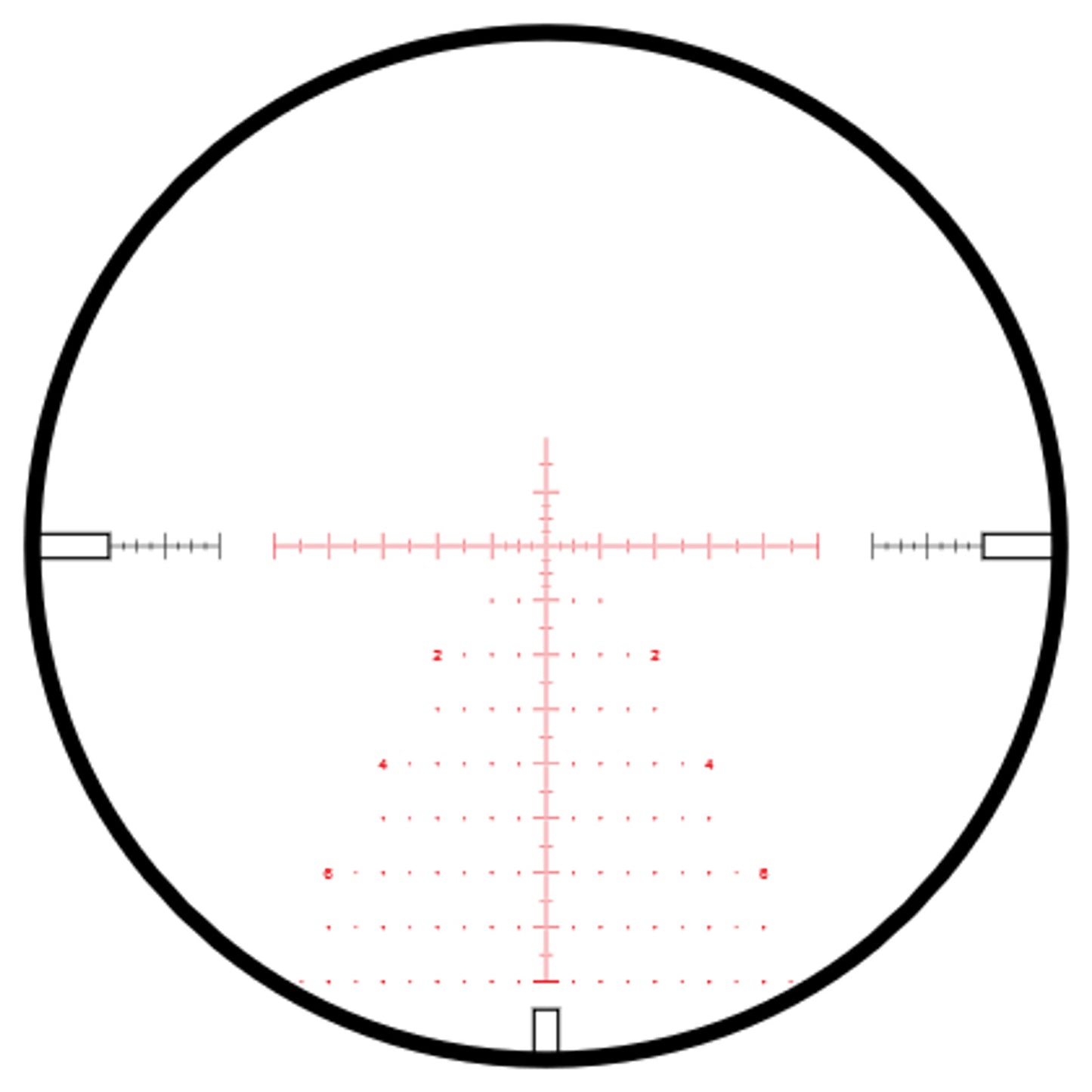 Hawke Frontier 5-30x56 SF, 30mm, Mil Pro (20x)