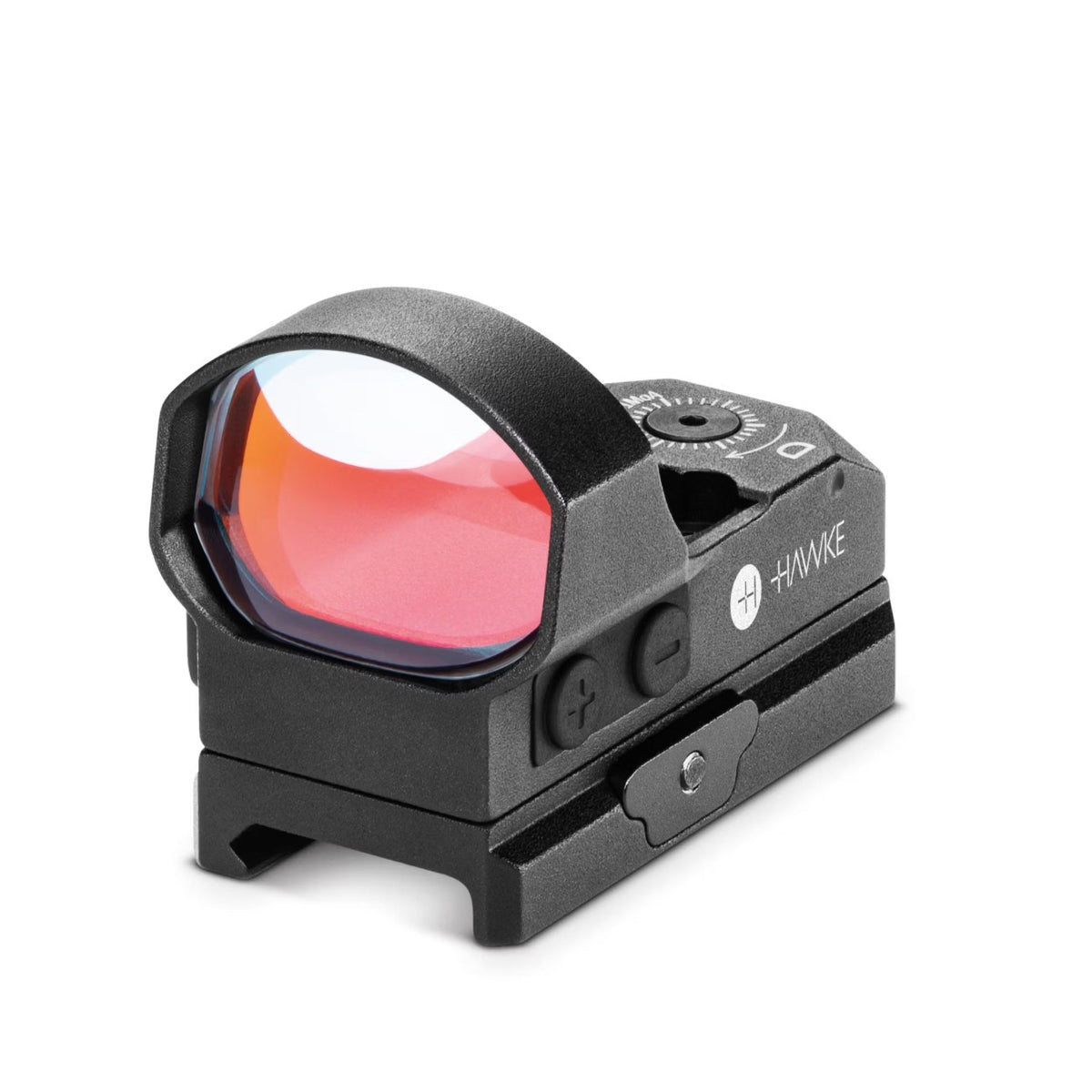 Hawke Vantage Micro Reflexvisier 1x34 Weitwinkel Circle Dot 2 MOA, 8 Helligkeits-Stufen