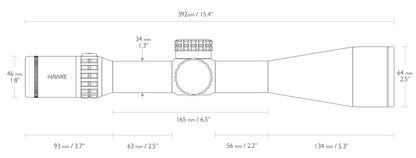 Hawke Frontier 30 FFP 5-25x56 SF, 30mm, FFP MOA Hunter (25X)