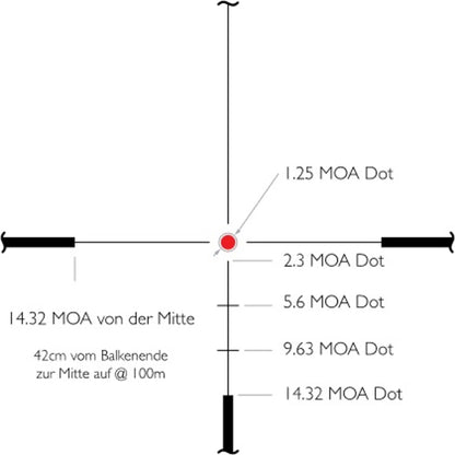 Hawke Endurance WA 3-12x56, 30mm, IR LR Dot (8x)