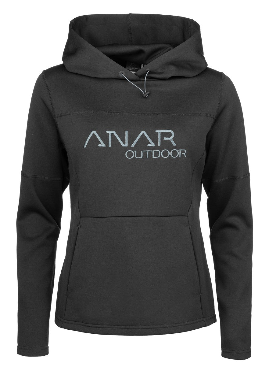 Anar Damen Hoodie Galda schwarz