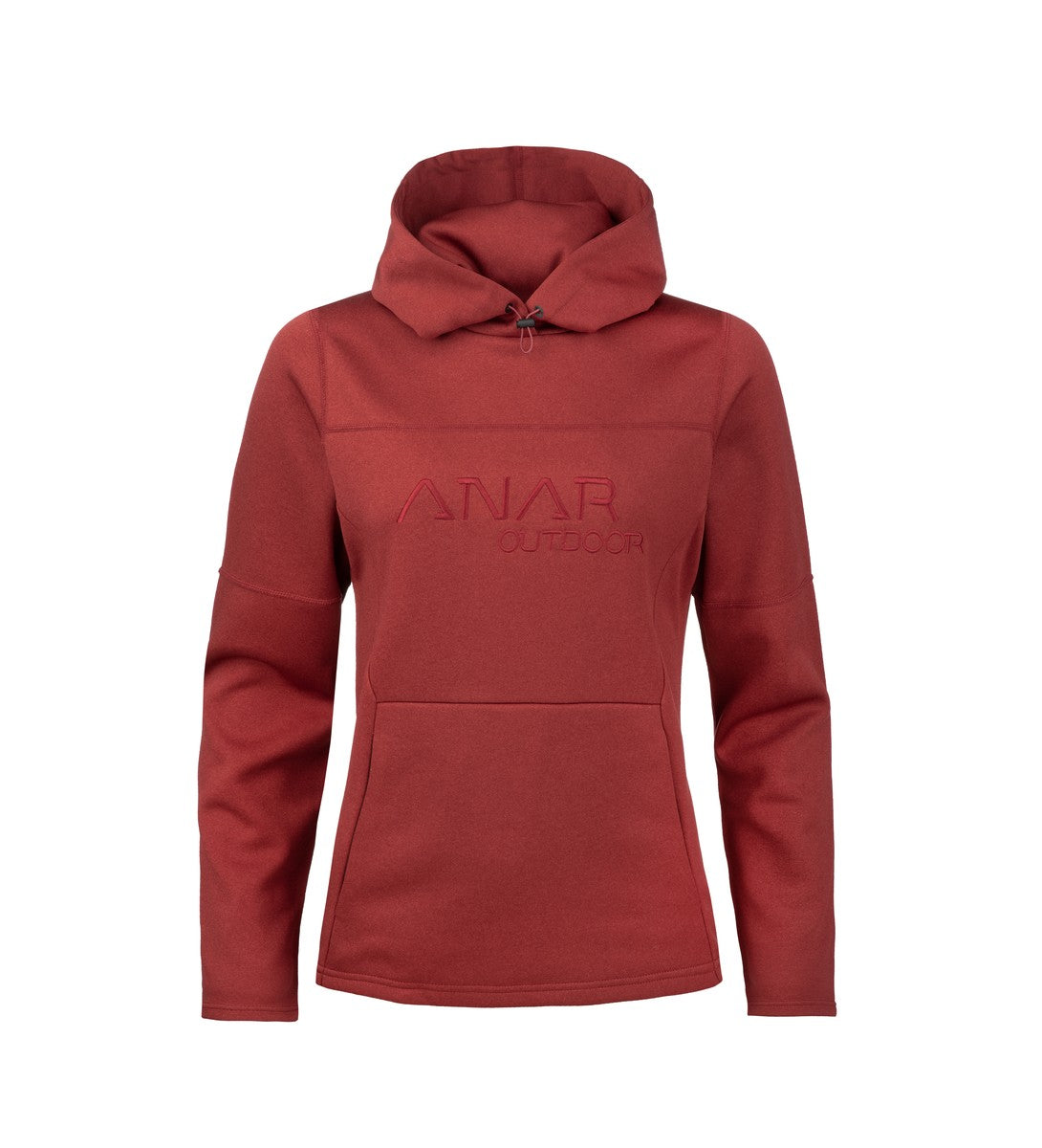 Anar Damen Hoodie Galda rot